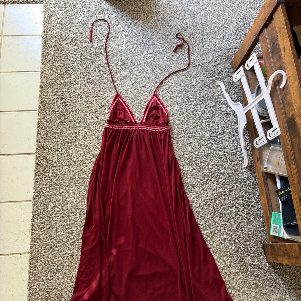 Express Deep Red dress
